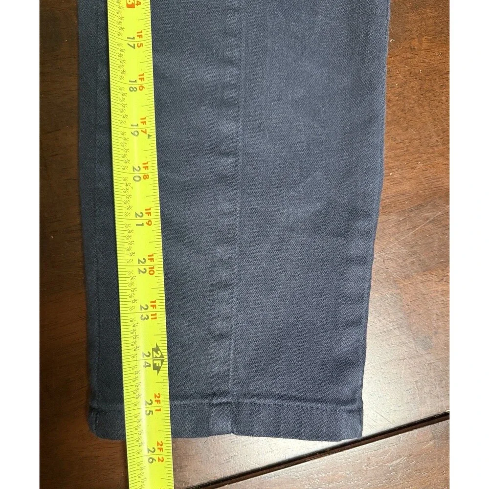 Canmart Women’s (Korean) Black Pull On Drawstring Cotton Twill Pants, Size L